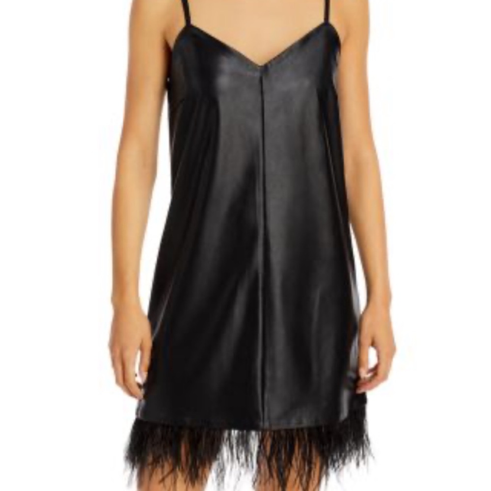 Lamarque Black Leather dress